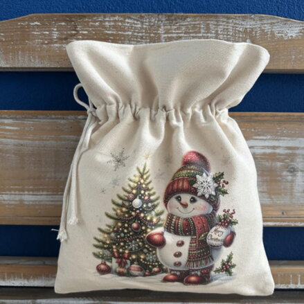 Vrecko VIANOCE mikulášske/vianočné 30x35cm