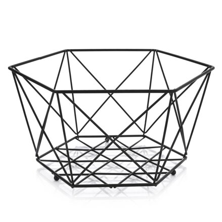 Košík na ovocie DECOR 29cm čierny