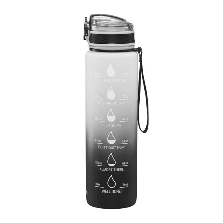 Fľaša športová na vodu GYM OMBRE 1000ml