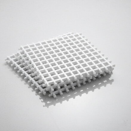 Rohož zostavovacia UH biela 4 diely