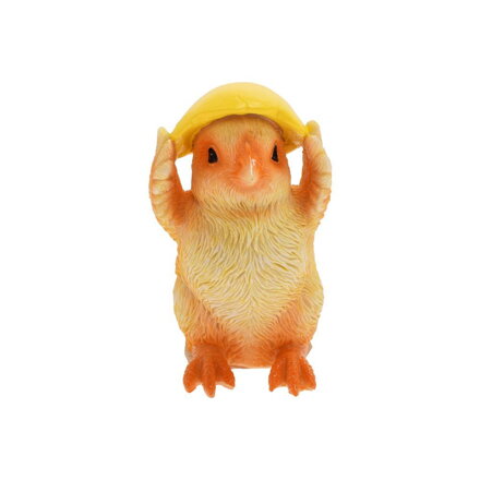 Postavička kuriatko so škrupinkou 10,5 cm polyrezín