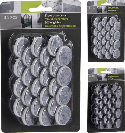 Ochrana podlahy o28 mm 24 ks mix