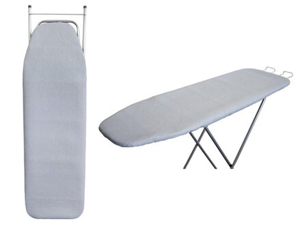 Poťah na žehliacu dosku 130x46 metalický