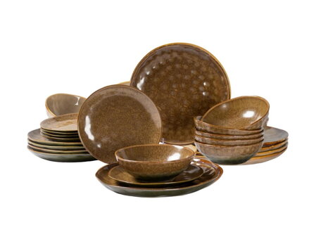 Tanier sada 18-dielna OMBRES INSTA, GREEN BROWN