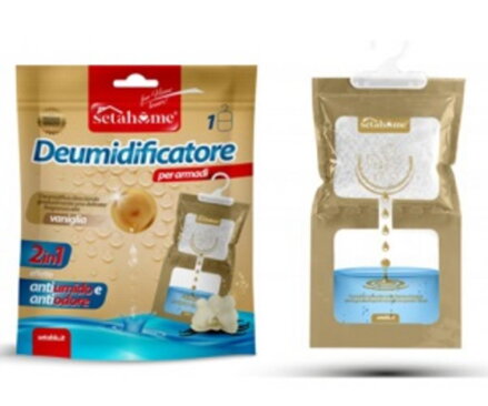 Odvlhčovač 500 ml závesný s vôňou vanilka