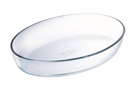 Pekáč oválny, 26x18x6cm, 1,6L, sklo číre PYREX