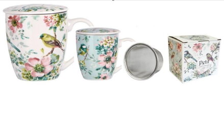 Hrnček porcelánový 360 ml PETIT so sitkom