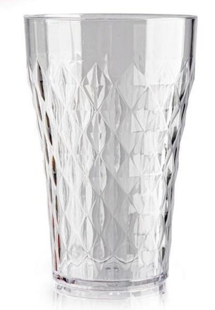 Pohár plastový kryštáľ 500ml