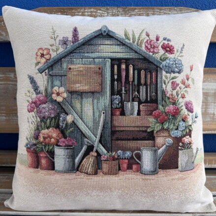 Obliečka na vankúš gobelínová celoročná GARDEN II, 42x42cm