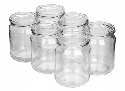 Pohár zavárací TO bez viečka 6 x 540ml