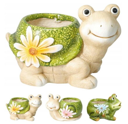 Postavička/kvetináč 21 cm mix