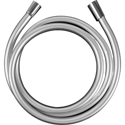Hadica sprchová 1,5m PVC, matná strieborná
