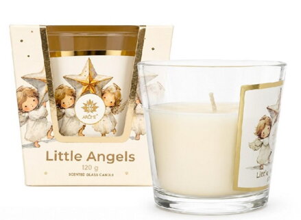 Sviečka vonná ANGEL WINGS 120g v skle