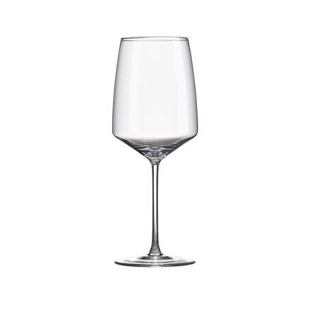 Pohár na víno 520ml červené 4ks sklo VISTA