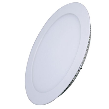 Solight LED mini panel, podhľadový, 12W, 900lm, 3000K, tenký, okrúhly, biely