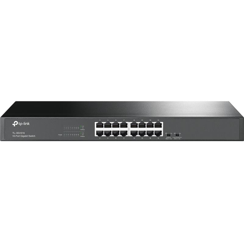 TP-Link Switch 16-Port/100/1000Mbps/Rack