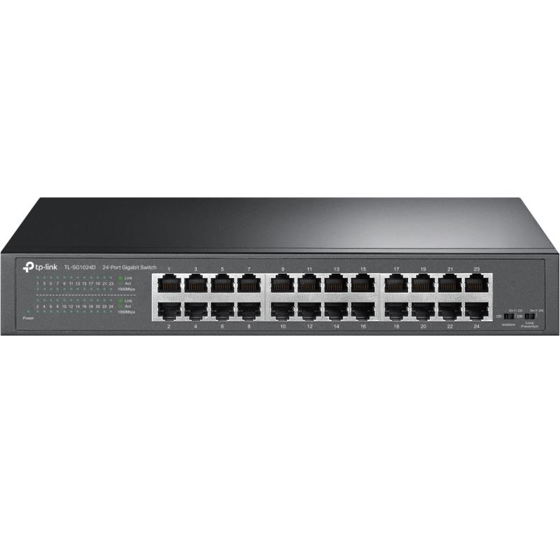 TP-Link TL-SG1024D Switch 24-Port/1000Mbps/Rack