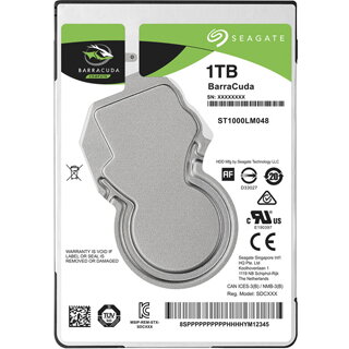 SEAGATE BarraCuda 1TB/2,5"/128MB/7mm SEAGATE BarraCuda 1TB/2,5"/128MB/7mm