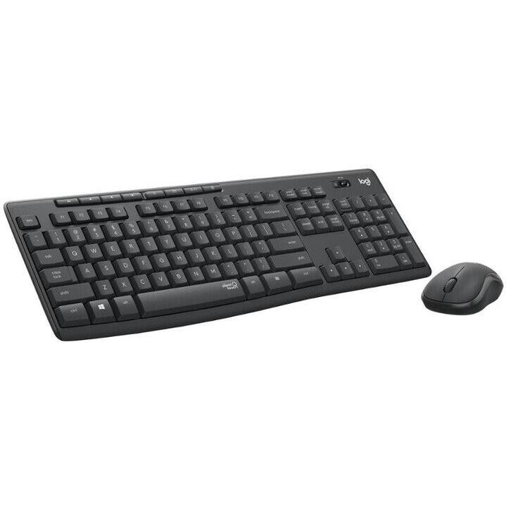 LOGITECH MK295 Silent Wireless Combo GRAPHITE, Bezdrôtová klávesnica a myš, SK/CZ (920-009808)