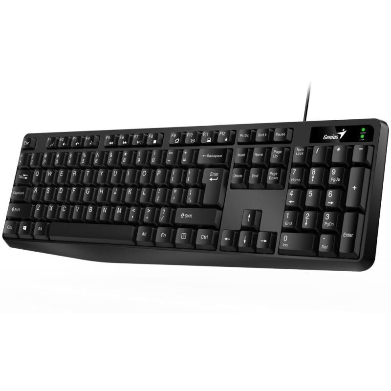 GENIUS KB-117, Klávesnica, USB, CZ/SK, čierna GENIUS KB-117, Klávesnica, USB, CZ/SK, čierna