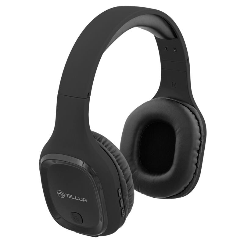 TELLUR Pulse, Bluetooth Over-Ear Headphones, blk TELLUR Pulse, Bluetooth Over-Ear Headphones, blk