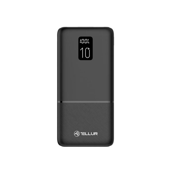 TELLUR PD102 10000mAh Powerbank, 2xUSB, C, blk TELLUR PD102 10000mAh Powerbank, 2xUSB, C, blk