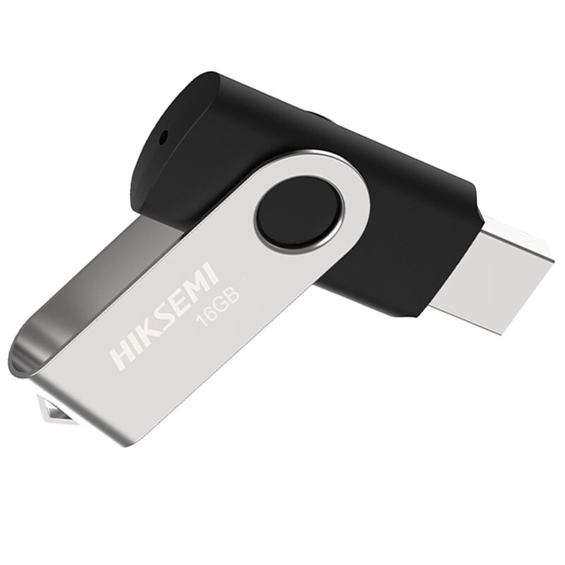 HIKVISION HS-USB-M200S, USB Kľúč, 16GB, str/čier