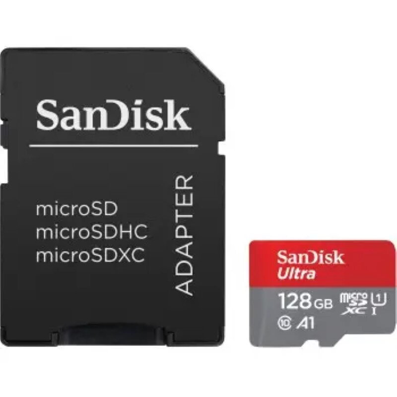 SanDisk ULTRA SDXC 128GB 140 MB/s A1 Class 10 UHS-I + Adaptér (SDSQUAB-128G-GN6MA) SanDisk ULTRA SDXC 128GB 140 MB/s A1 Class 10 UHS-I + Adaptér (SDSQUAB-128G-GN6MA)