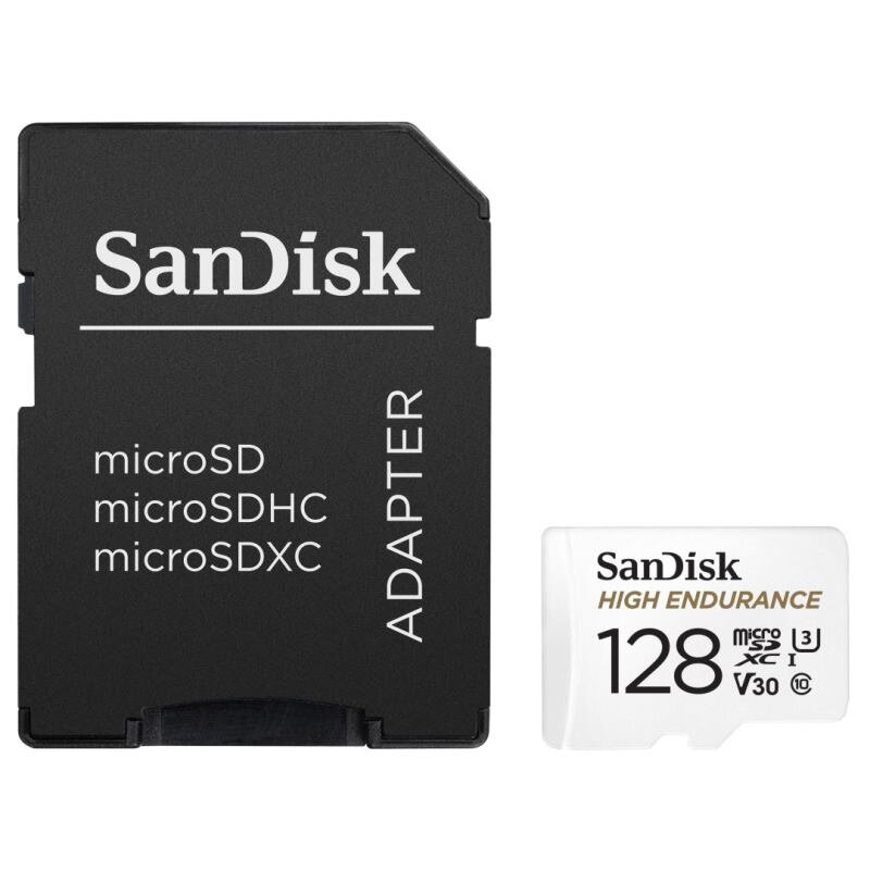 SanDisk Micro SDXC High Endurance C10 U3 V30 128GB SanDisk Micro SDXC High Endurance C10 U3 V30 128GB