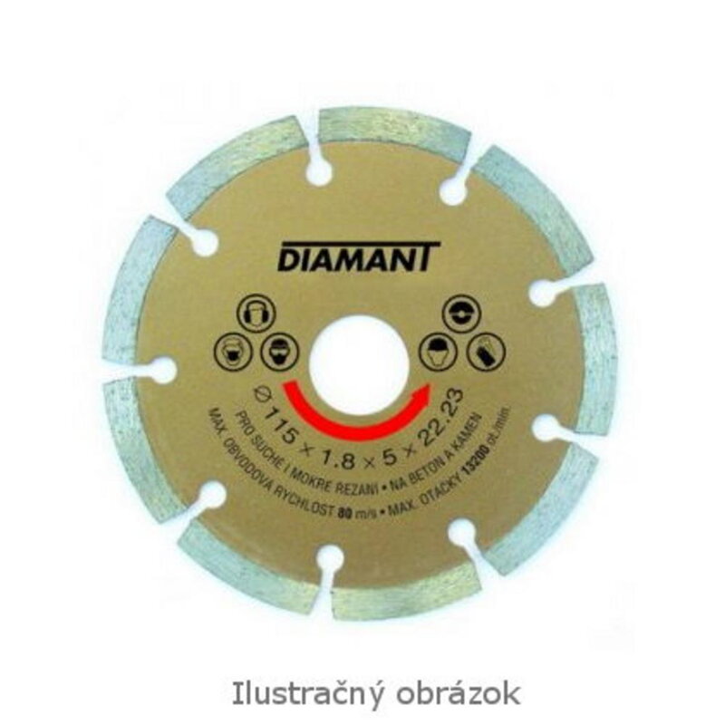 Kotuc diamantovy o180x22mm, SEGMENT