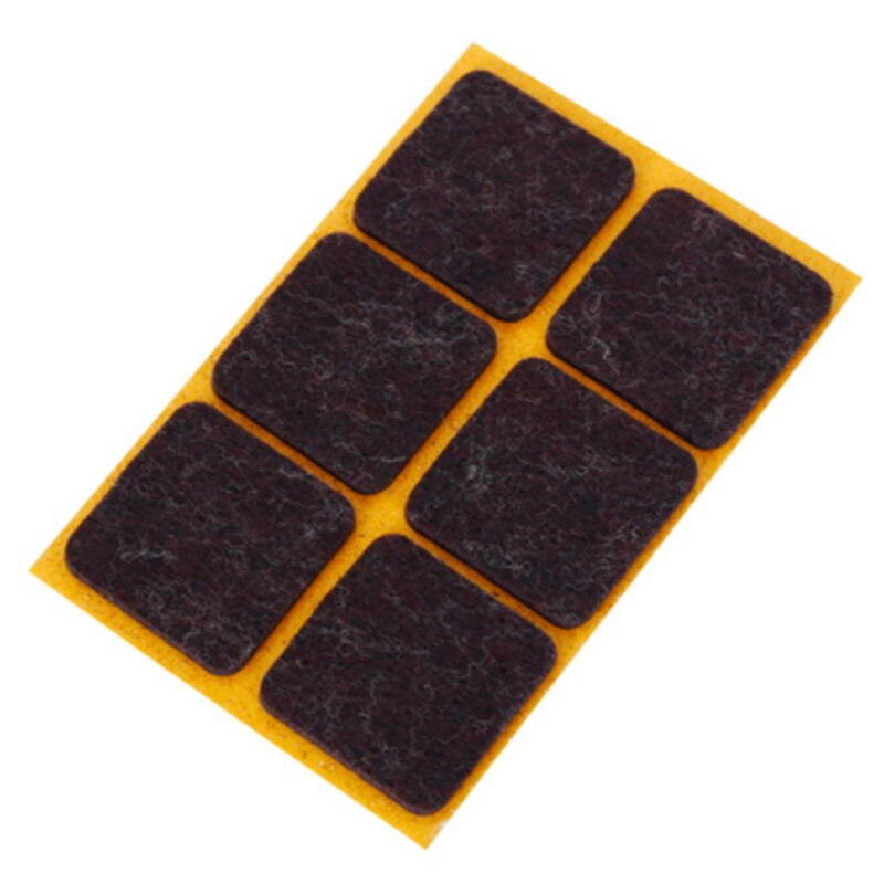 Podložka plst. 30x30 mm hnedá Podložka plst. 30x30 mm hnedá