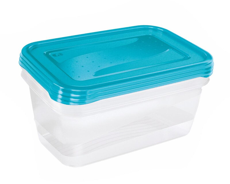 Dóza plastová obdĺžnik FREDO FRESH, sada 3x1,25L, do mrazničky Dóza plastová obdĺžnik FREDO FRESH, sada 3x1,25L, do mrazničky