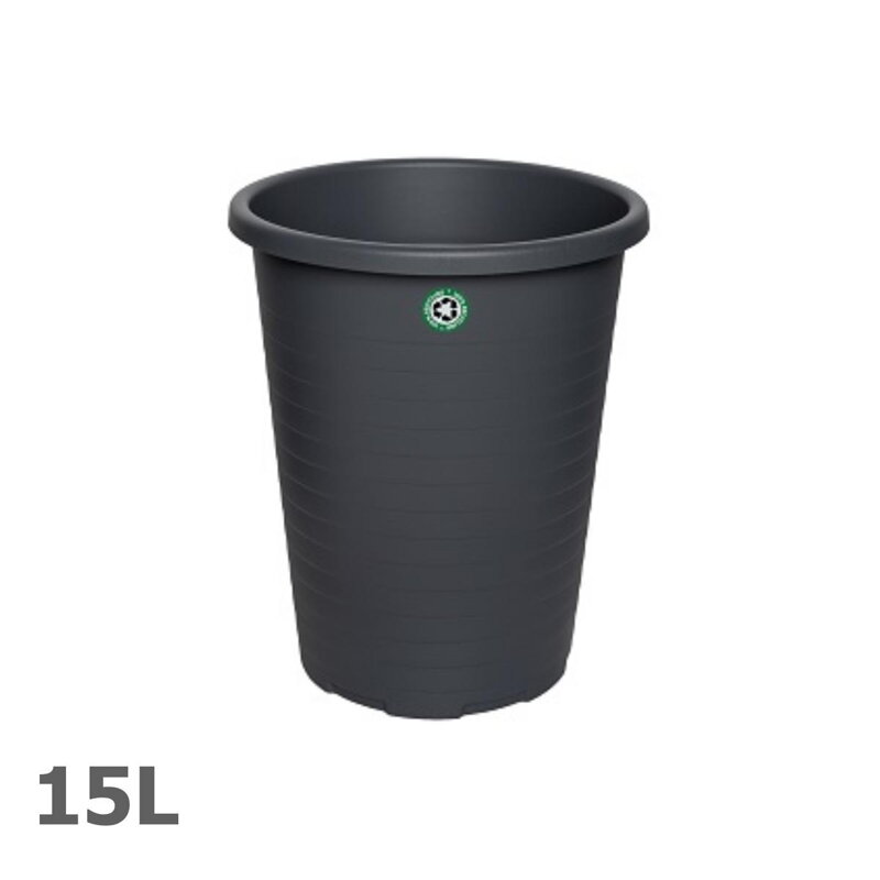 Kôš na papier 15L ECO plast, sivý