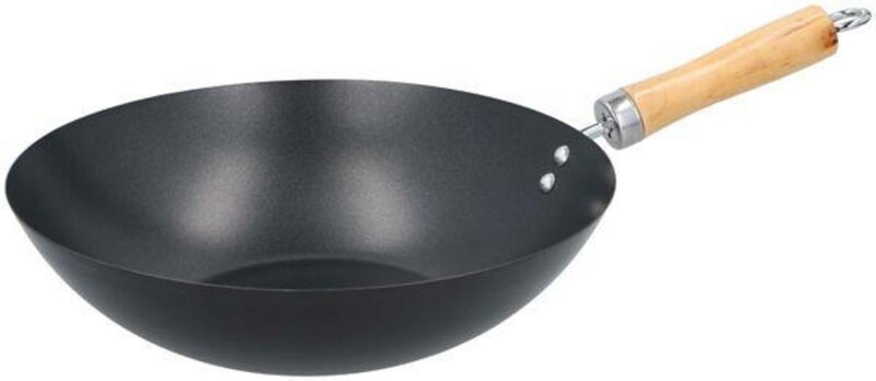 WOK priemer 30cm, nepriľnavý, drevená rúčka  ALPINA