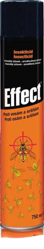 Postrek prípravok sprej na osy a sršne 750 ml EFFECT WW Postrek prípravok sprej na osy a sršne 750 ml EFFECT WW