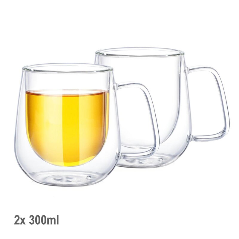 Hrnček sklo BOLD 300ml DUALI, sada 2ks Hrnček sklo BOLD 300ml DUALI, sada 2ks