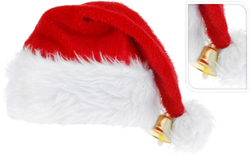 Čiapka Mikulášska so zvončekom