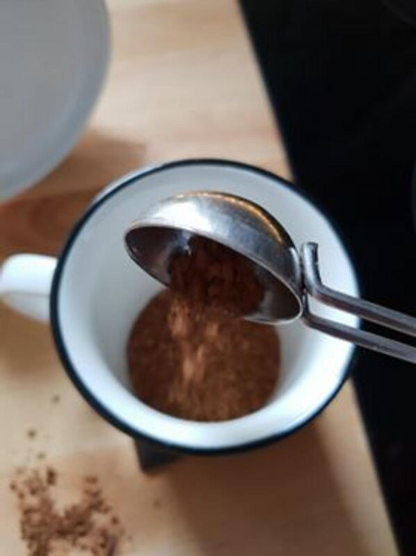 Odmerka na kávu nerezová 15cm
