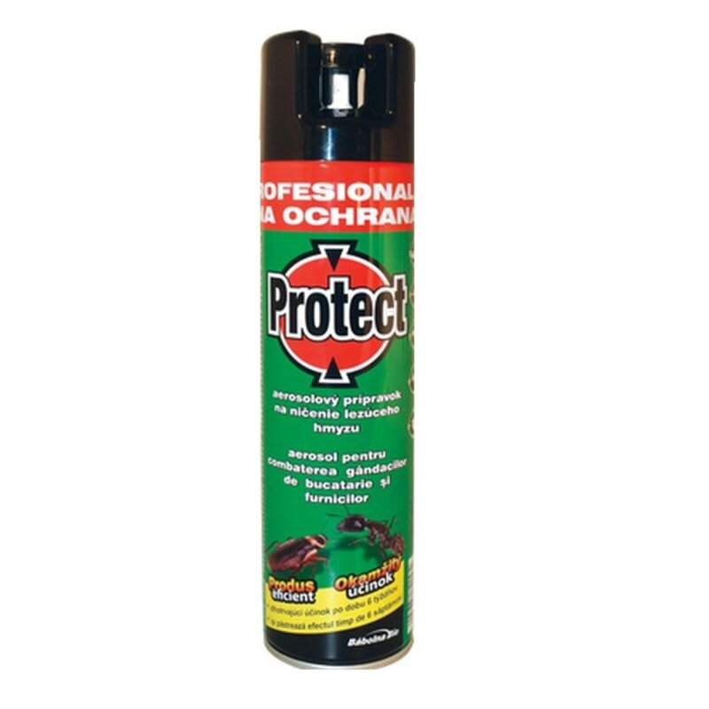 Postrek sprej - prípravok na lezúci hmyz PROTECT 400ml Postrek sprej - prípravok na lezúci hmyz PROTECT 400ml