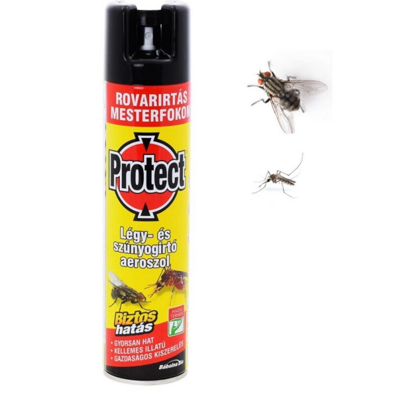 Postrek sprej - prípravok na lietajúci hmyz PROTECT 400ml Postrek sprej - prípravok na lietajúci hmyz PROTECT 400ml