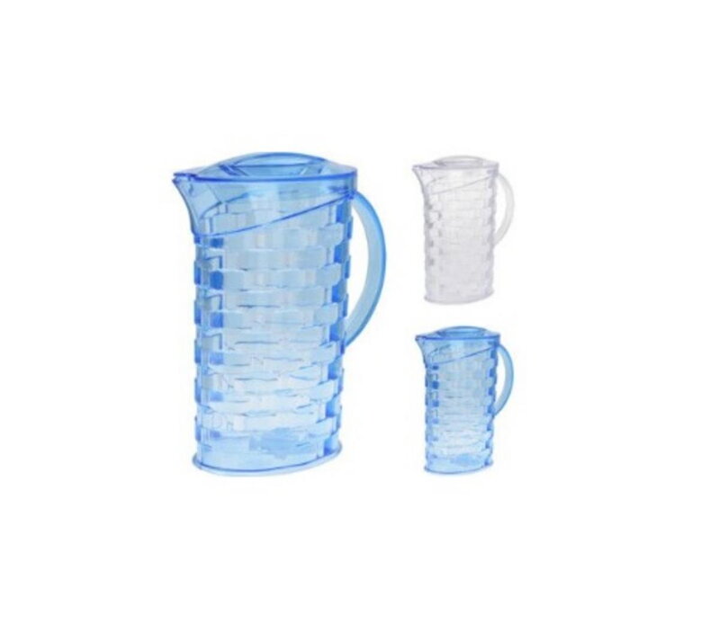 Džbán plast 2000ml, mix 2 farieb