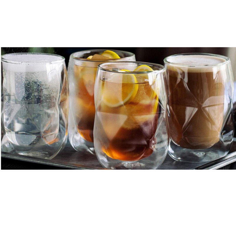 Hrnček sklo DIAMO 350ml DUALI, sada 2ks Hrnček sklo DIAMO 350ml DUALI, sada 2ks
