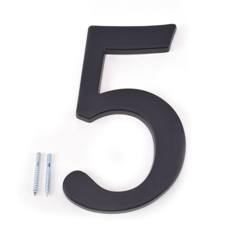 Číslo domové hliníkové 19 cm č.5 Číslo domové hliníkové 19 cm č.5