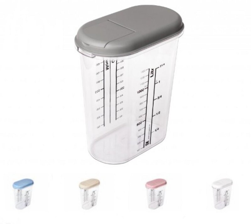Dóza na sypké potraviny oval 1500 ml UH Dóza na sypké potraviny oval 1500 ml UH