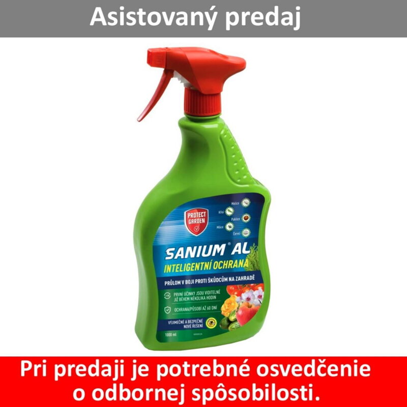 Prípravok Sanium ultra AL 1l, modrý, systémový účinok SBM