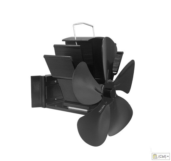 Ventilátor krbový magneticky na dymovud