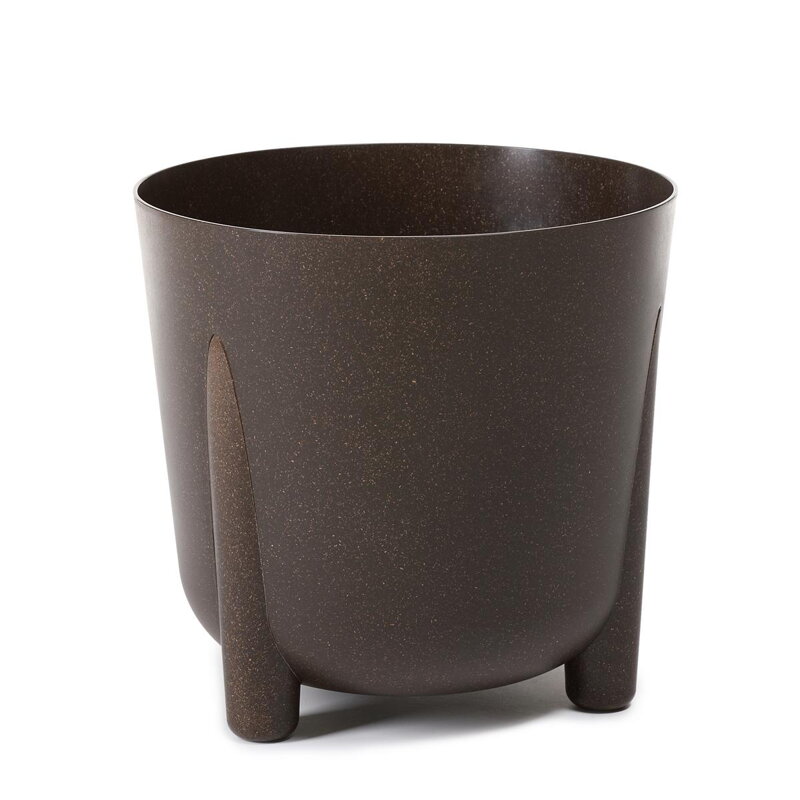 Kvetináč UH o340 mm FRIDA ECO coffee na nožičkách espresso výška 320 mm Kvetináč UH o340 mm FRIDA ECO coffee na nožičkách espresso výška 320 mm