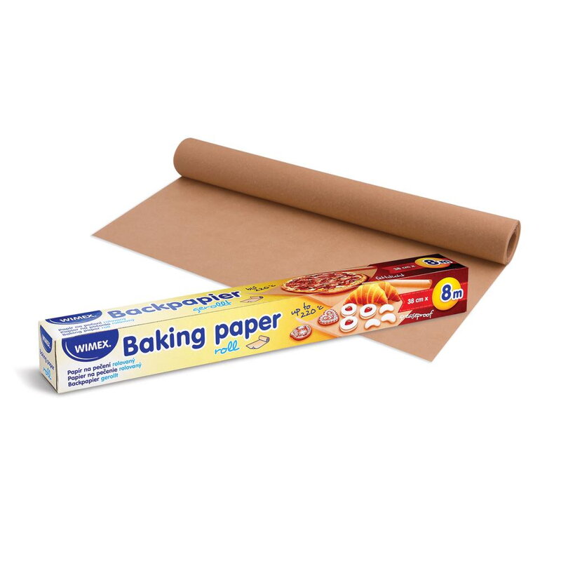 Papier na pečenie rolka 38cm x 8m, v boxe KLC Papier na pečenie rolka 38cm x 8m, v boxe KLC