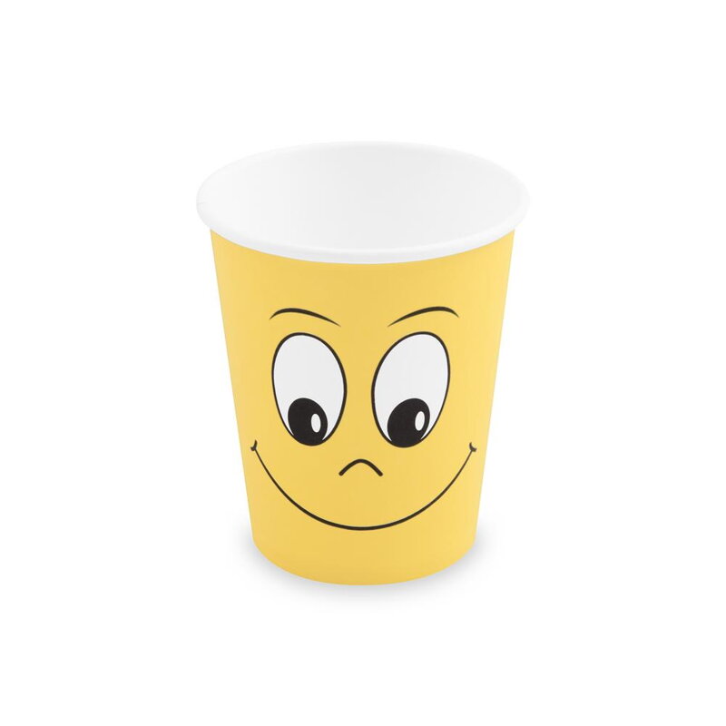 Pohár papierový SMILE 280ml, 10ks