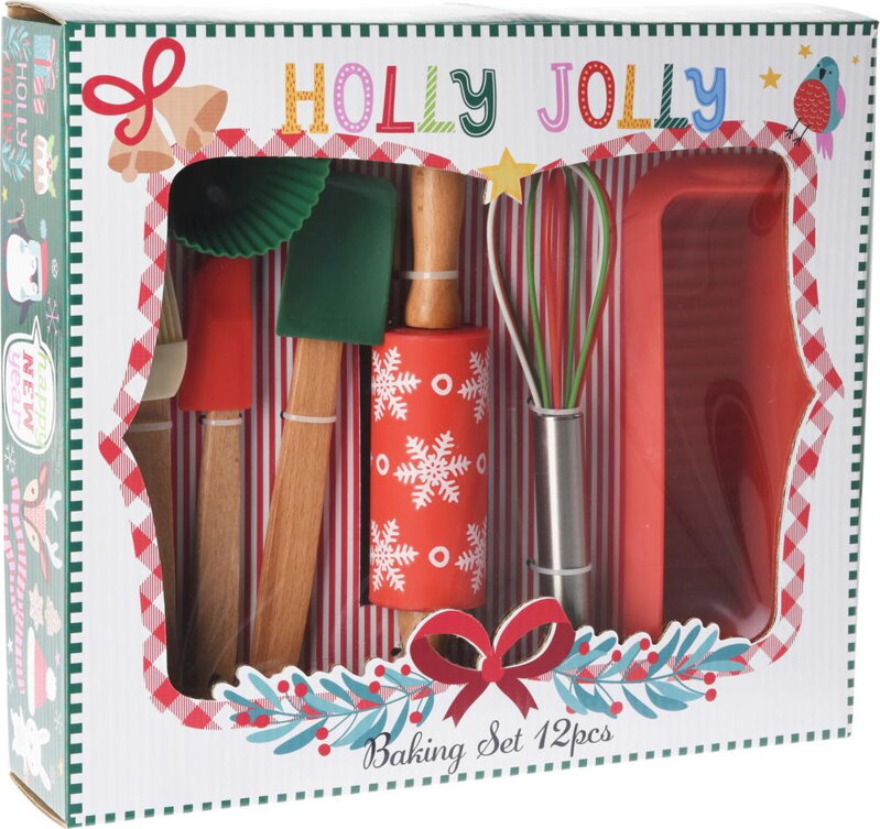 Sada na pečenie detská 12-dielna vianočná